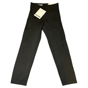 NWT IVY PARK‎ BEYONCE Women's Mid-Rise Sculptured 3/4 Length Legging Black XS